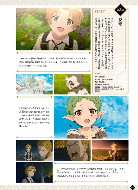 アニメ 無職転生 ~異世界行ったら本気だす~ 完全設定資料集 - anime mushoku tensei complete art works illustration book