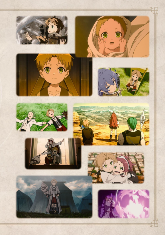 アニメ 無職転生 ~異世界行ったら本気だす~ 完全設定資料集 - anime mushoku tensei complete art works illustration book