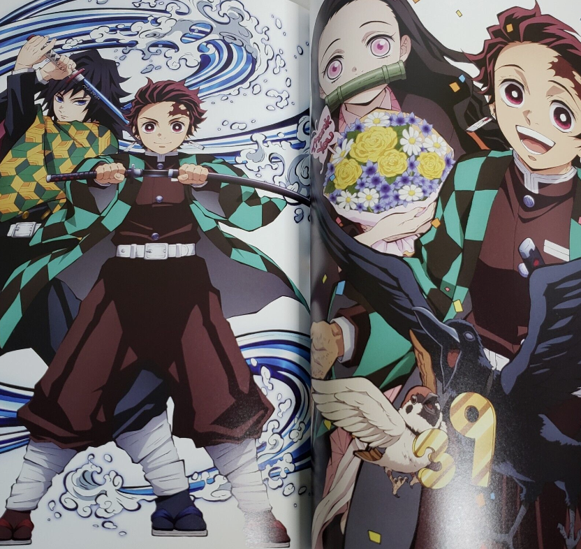 アニメ「鬼滅の刃」イラスト記録集 弐 - kimetsu no yaiba animation illustration book (kirokushu) 2