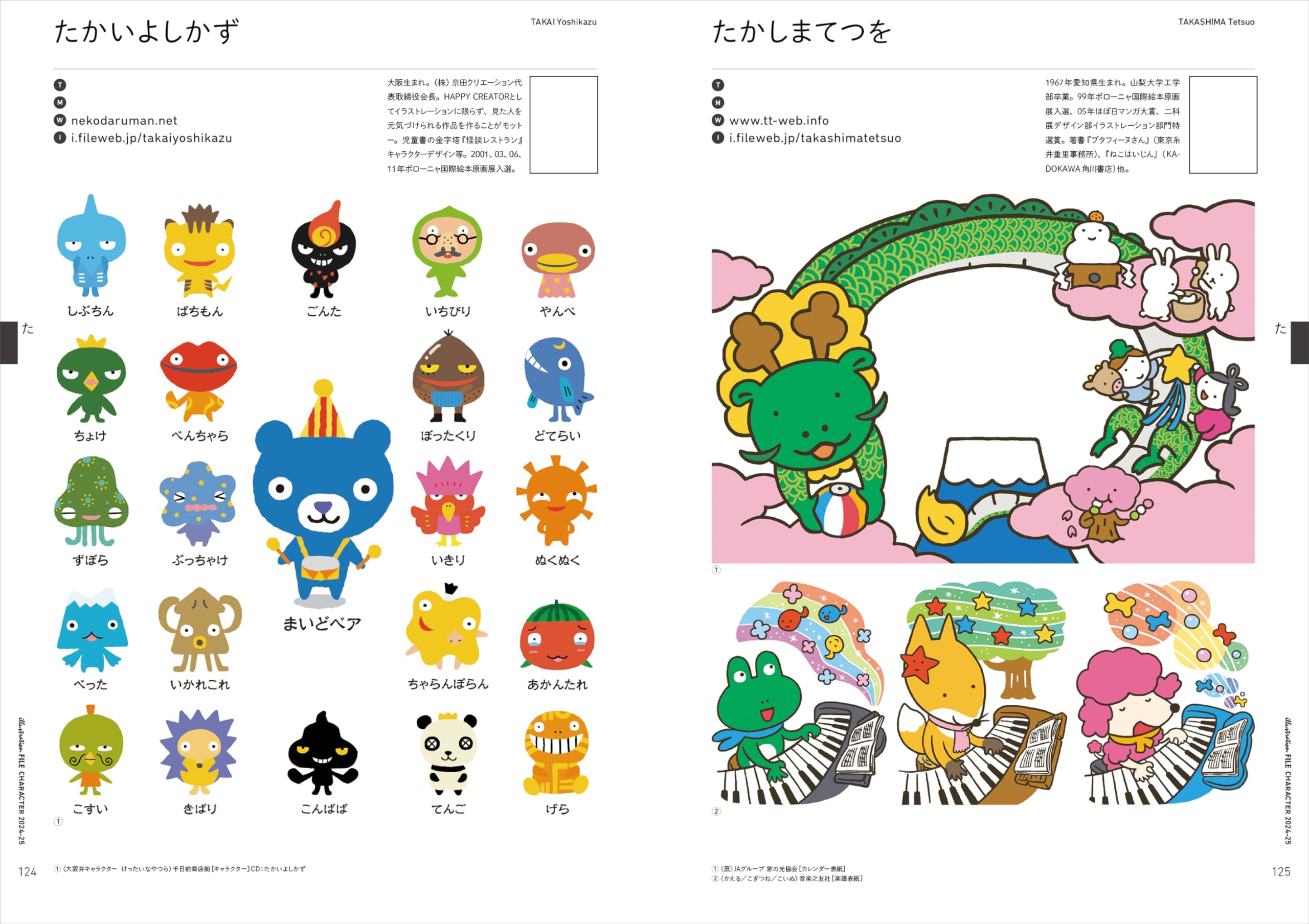 キャラクターファイル2024-25 - character file 2024 - 2025