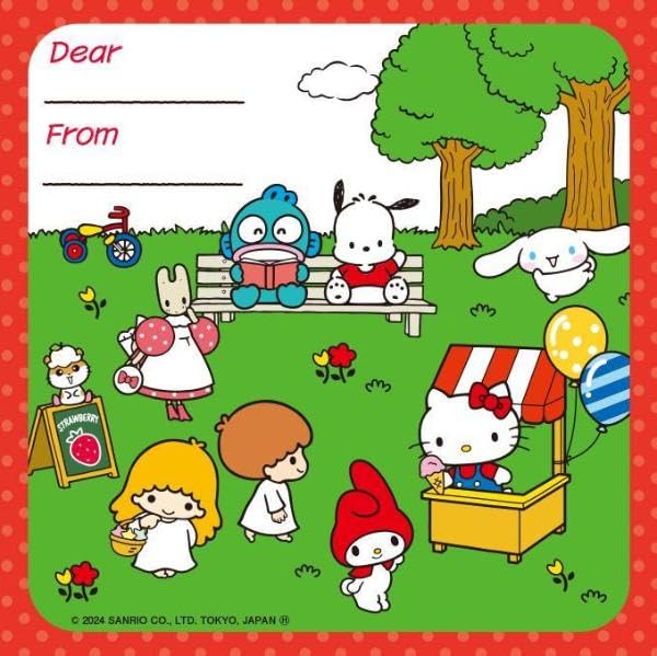 サンリオキャラクターズ ぎゅぎゅっと大集合シールブック - sanrio character zu gi gyutto daishugo sticker book