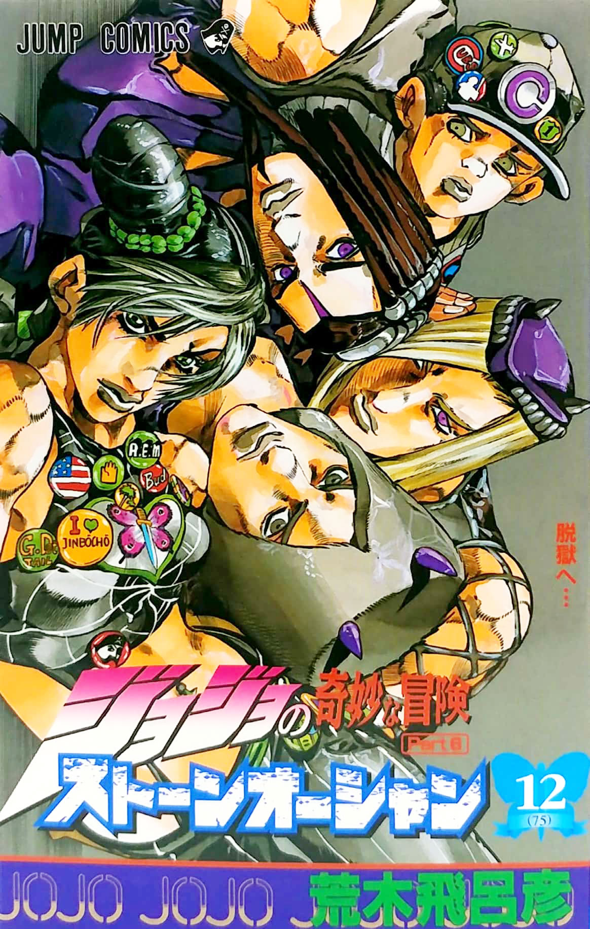 ジョジョの奇妙な冒険 第 6 部 ストーンオーシャン 12 - jojo's bizarre adventure part 6 stone ocean 12