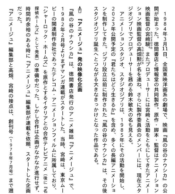 スタジオジブリ物語 - Studio Ghiblimonogatari