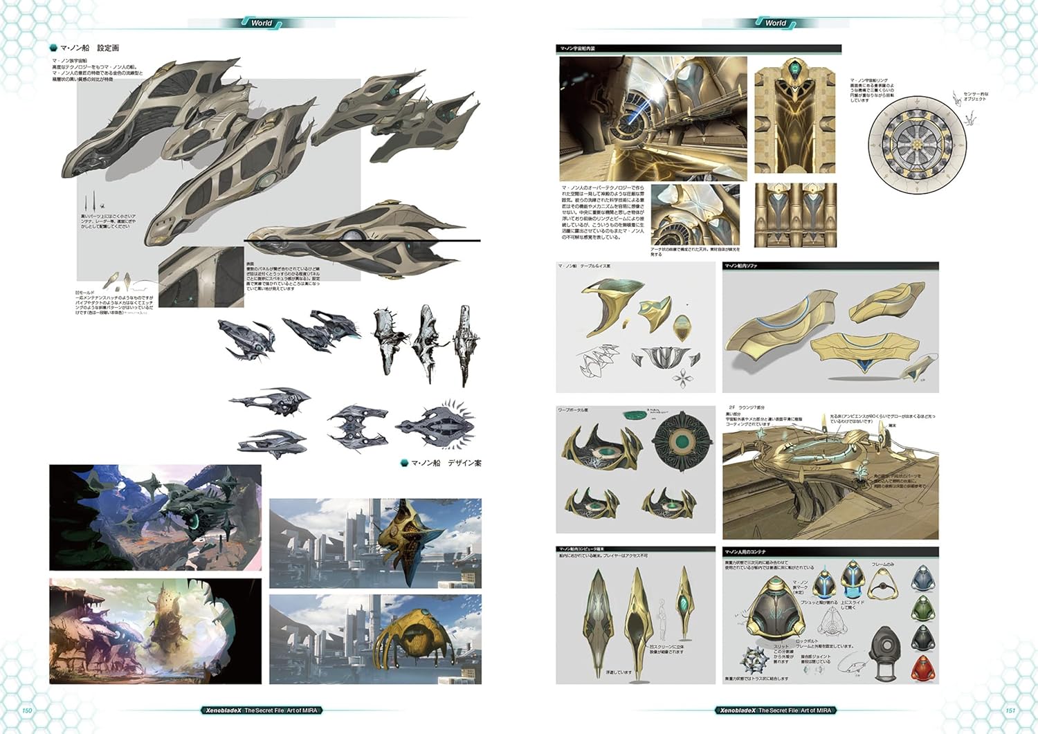 ゼノブレイドクロス ザ・シークレットファイル アート・オブ・ミラ - XenobladeX-The Secret File-Art Of Mira