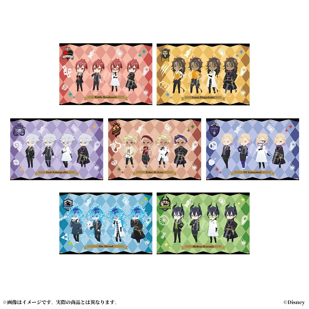 『ディズニー ツイステッドワンダーランド』ポストカードブック - deformation - disney twisted wonderland postcard book - deformation