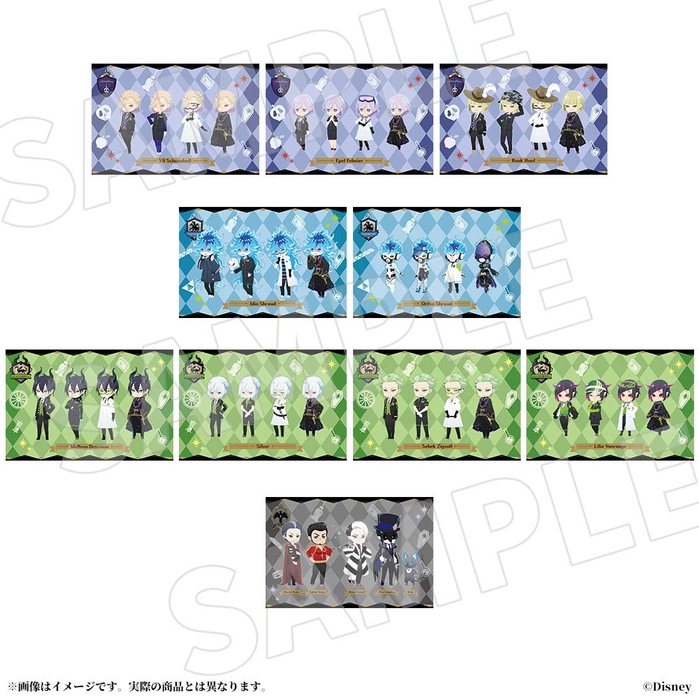 『ディズニー ツイステッドワンダーランド』ポストカードブック - deformation - disney twisted wonderland postcard book - deformation