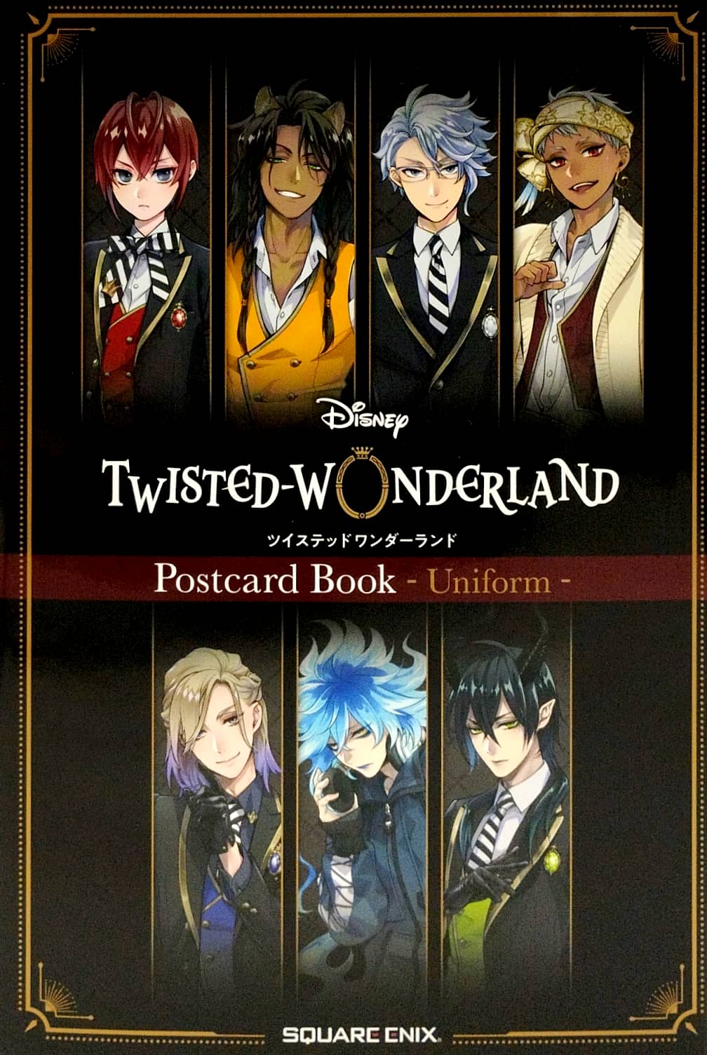 『ディズニー ツイステッドワンダーランド』ポストカードブック - uniform - 0 - disney twisted wonderland postcard book - uniform