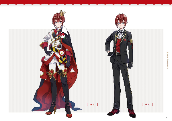 『ディズニー ツイステッドワンダーランド』公式ビジュアルブック -カードアート&線画集- disney twisted-wonderland official visual book