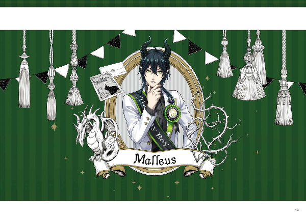 『ディズニー ツイステッドワンダーランド』公式ビジュアルブック3 -カードアート&線画集 - birthday 1st