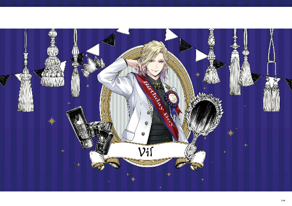 『ディズニー ツイステッドワンダーランド』公式ビジュアルブック3 -カードアート&線画集 - birthday 1st