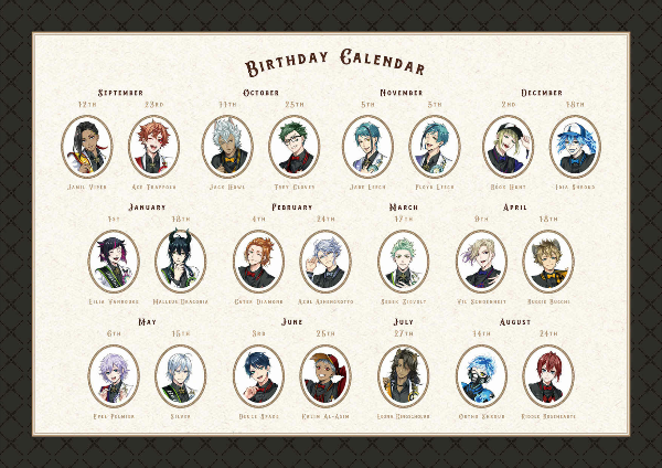 『ディズニー ツイステッドワンダーランド』公式ビジュアルブック3 -カードアート&線画集 - birthday 1st