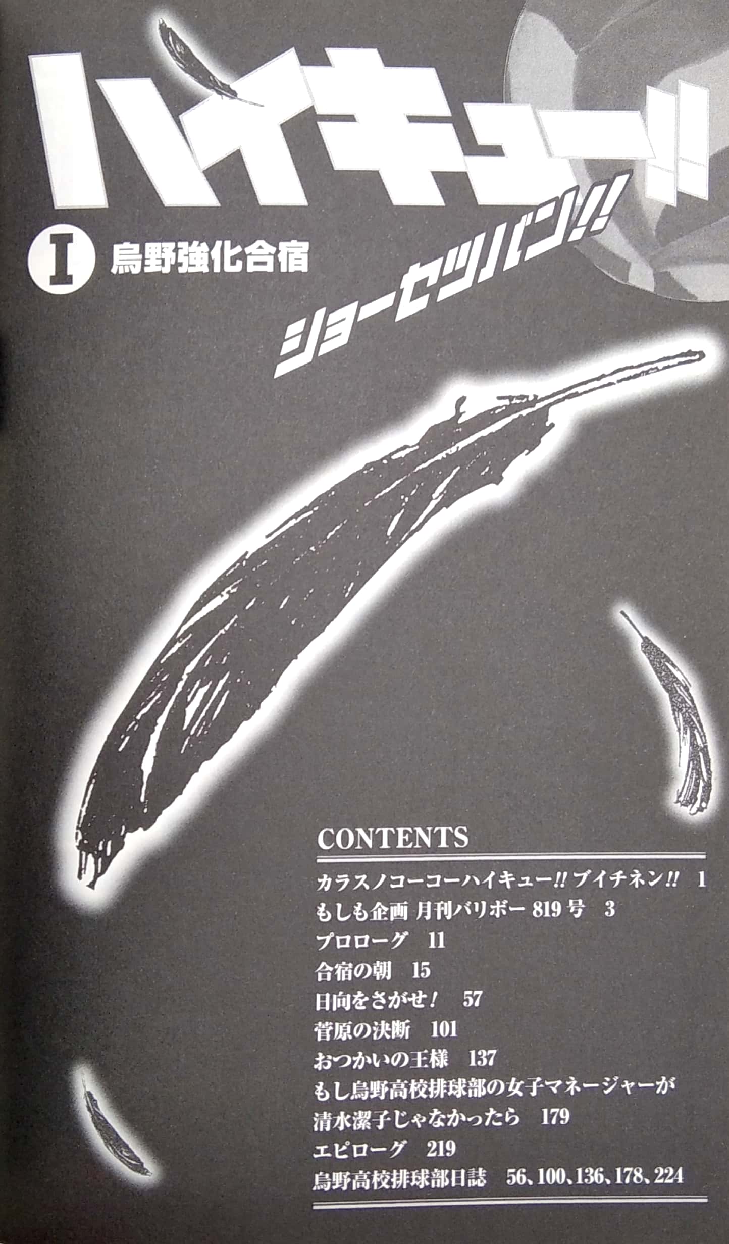 ハイキュー!! ショーセツバン!! 1 - haikyu!! shosetsu ban!! 1