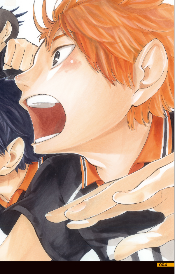 ハイキュー!!公式カラーイラスト集ハイカ jeishi haikyuu ! ! koushiki kara irasuto