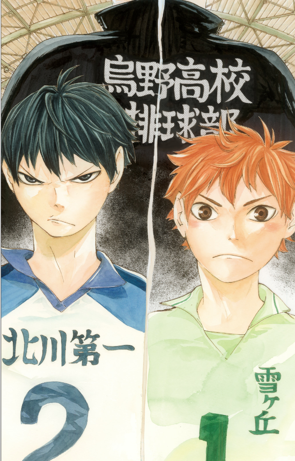 ハイキュー!!公式カラーイラスト集ハイカ jeishi haikyuu ! ! koushiki kara irasuto