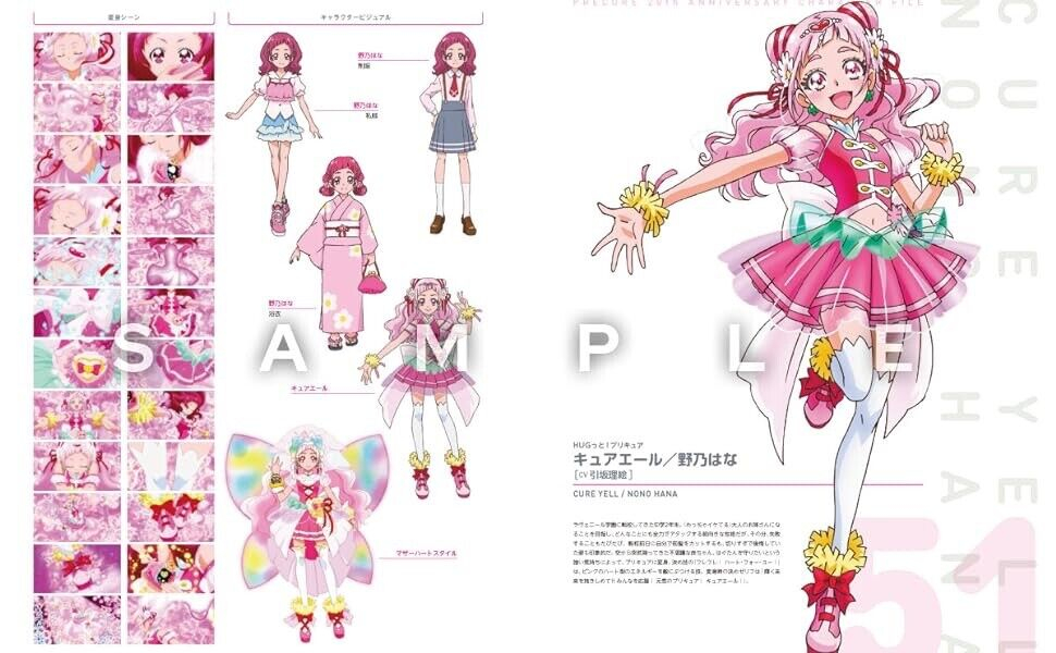 ​​​​​​​プリキュア20周年キャラクターブック - precure 20th anniversary characters book