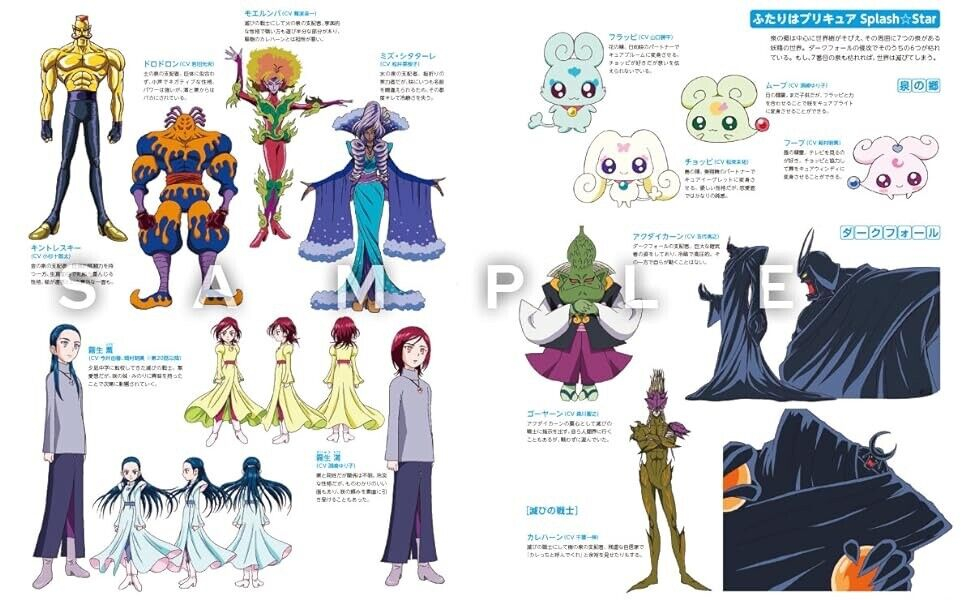 ​​​​​​​プリキュア20周年キャラクターブック - precure 20th anniversary characters book