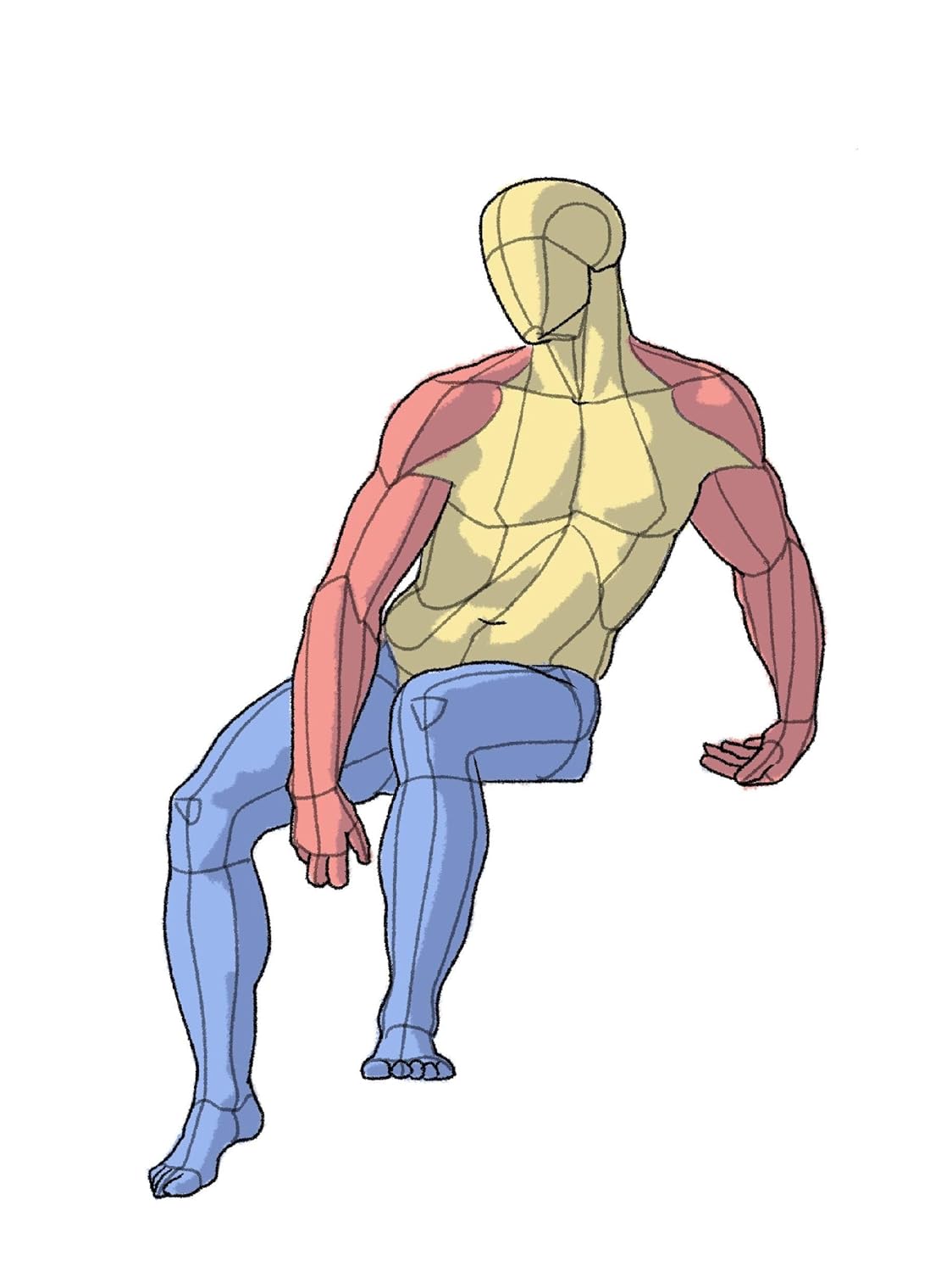 ポーズの美術解剖学 - pose no bijutsu kaibo-gaku (art anatomy of poses)