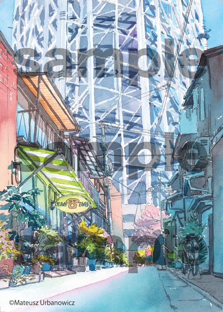 マテウシュ・ウルバノヴィチ　あの街に続く道 - Ano Machi Ni Tsuzuku Michi Postcard Book