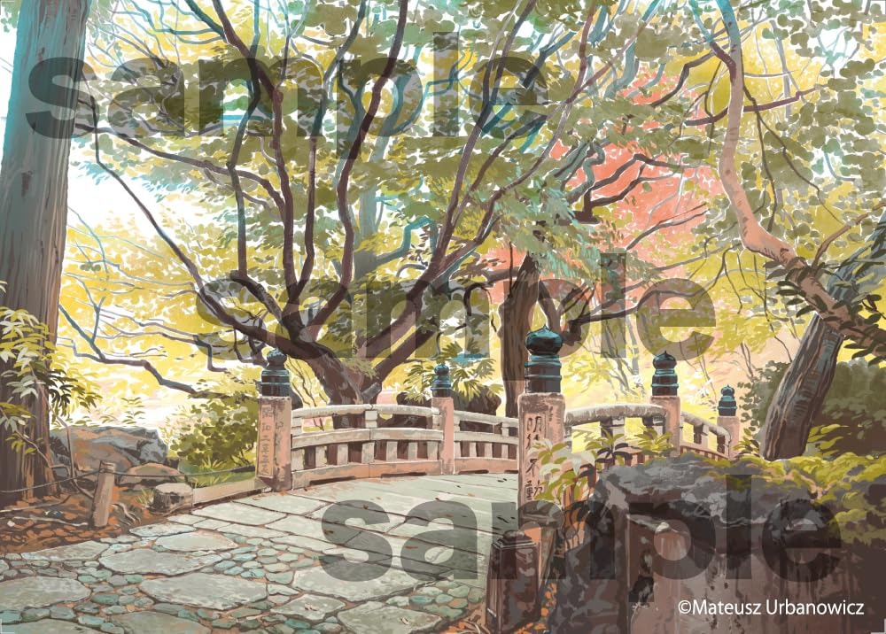 マテウシュ・ウルバノヴィチ　あの街に続く道 - Ano Machi Ni Tsuzuku Michi Postcard Book