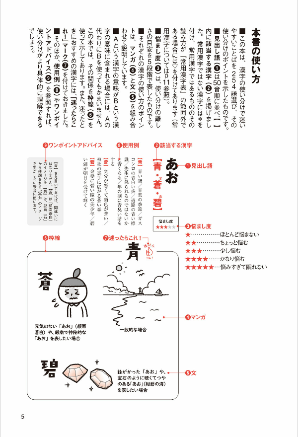 マンガでわかる 漢字の使い分け図鑑 - manga de wakaru kanji no tsukaiwake zukan