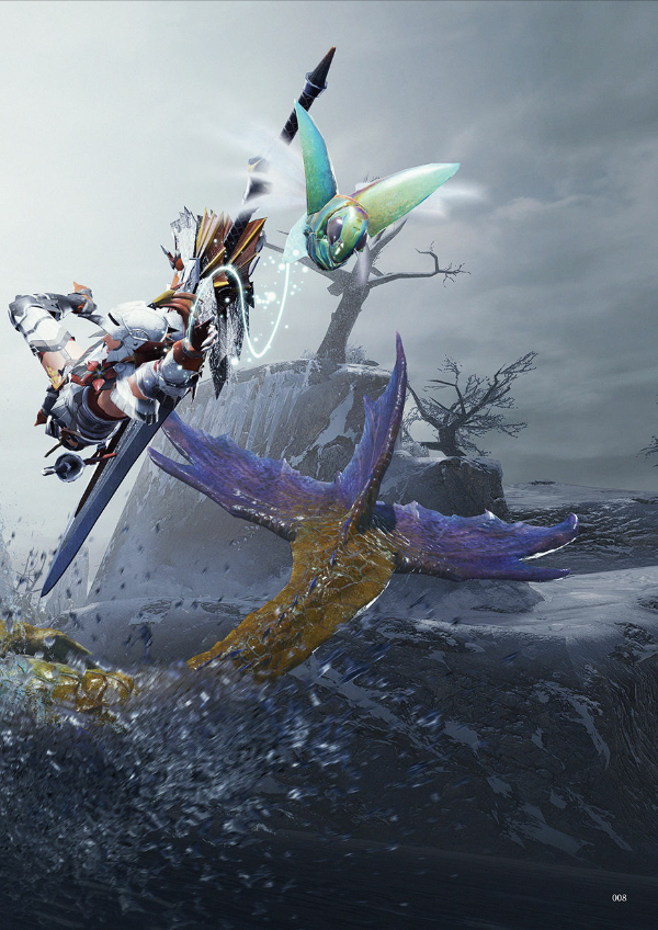 モンスターハンターライズ 公式設定資料集 百竜災禍秘録 - hyaku ryu saika hiroku monster khan taraizu koshiki settei shiryoshu