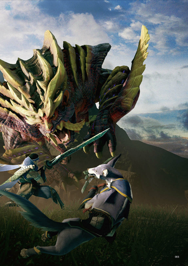 モンスターハンターライズ 公式設定資料集 百竜災禍秘録 - hyaku ryu saika hiroku monster khan taraizu koshiki settei shiryoshu