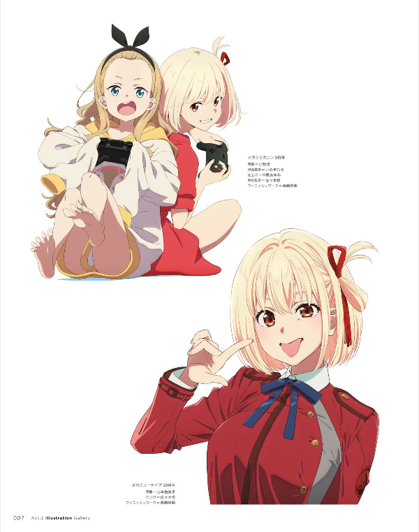 リコリス・リコイル ヒロインアーカイブ 千束&たきな - lycoris recoil heroine archive chisato & takina