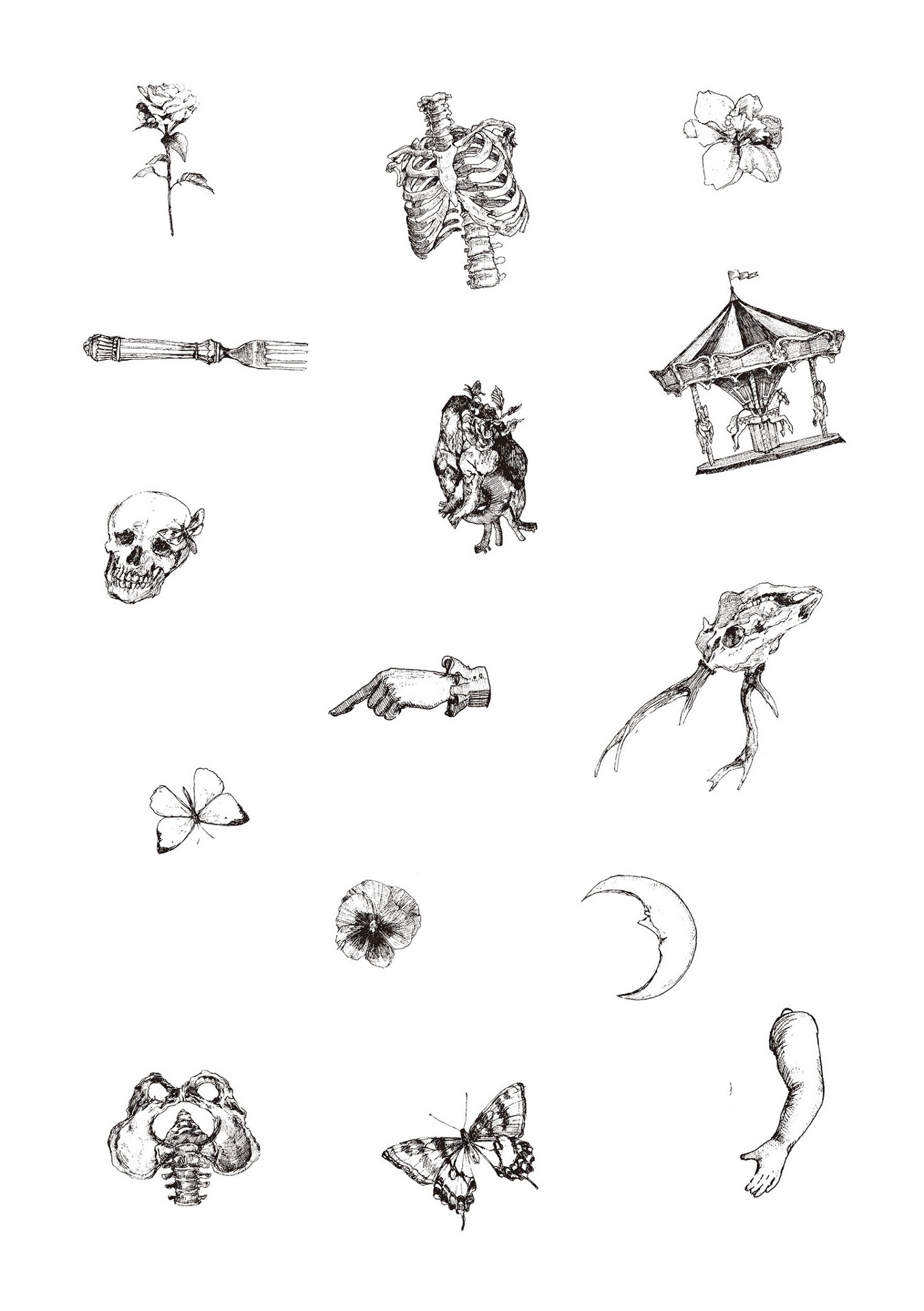 不思議なアンティークショップまくらくらま作品集 - fushigina anteikushoppu ma kurakura ma sakuhin shu - welcome to the peculiar antique shop: the art of makura kurama