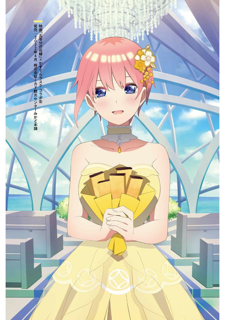 五等分の花嫁 anime visual book 一花 - gotoubun no hanayome anime visual book ichika - the quintessential quintuplets anime visual book ichika