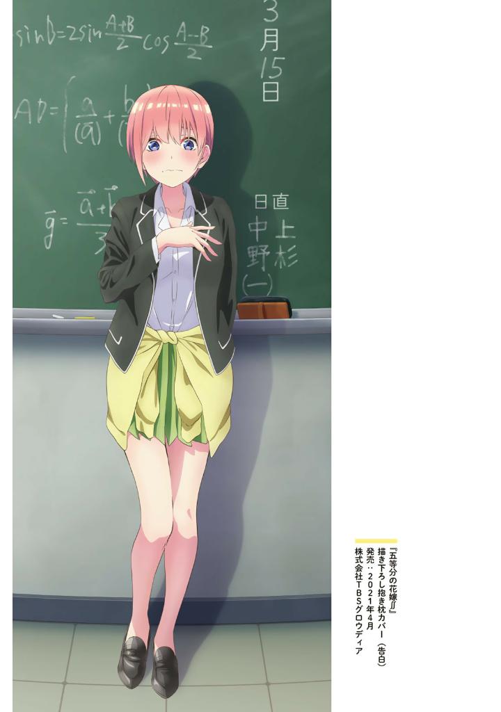 五等分の花嫁 anime visual book 一花 - gotoubun no hanayome anime visual book ichika - the quintessential quintuplets anime visual book ichika