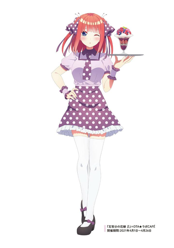 五等分の花嫁 ANIME VISUAL BOOK 二乃 - Nino Go Toubun No Hanayome Anime