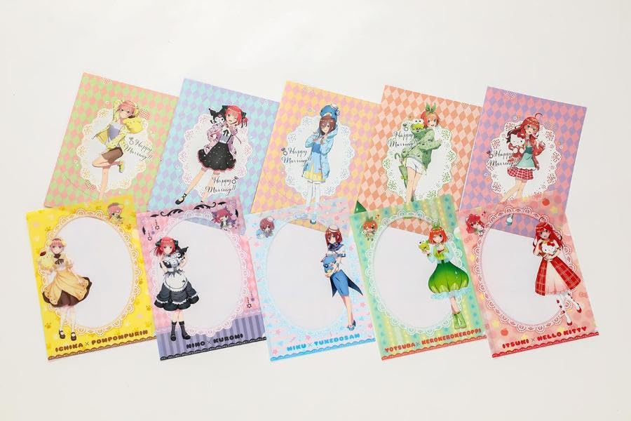 五等分の花嫁×サンリオキャラクターズ メモリアルクリアファイルブック - "the quintessential quintuplets" x sanrio memorial clear folder book