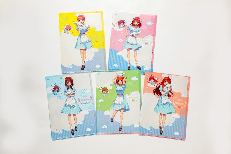 五等分の花嫁×サンリオキャラクターズ メモリアルクリアファイルブック - "the quintessential quintuplets" x sanrio memorial clear folder book