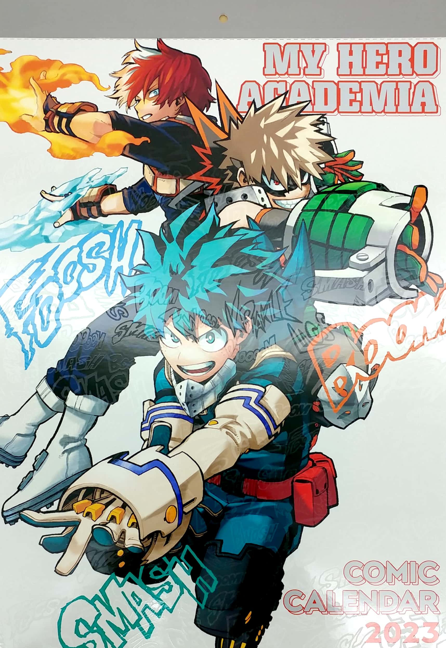 『僕のヒーローアカデミア』 コミックカレンダー 2023 ([カレンダー]) - my hero academia comic calendar 2023