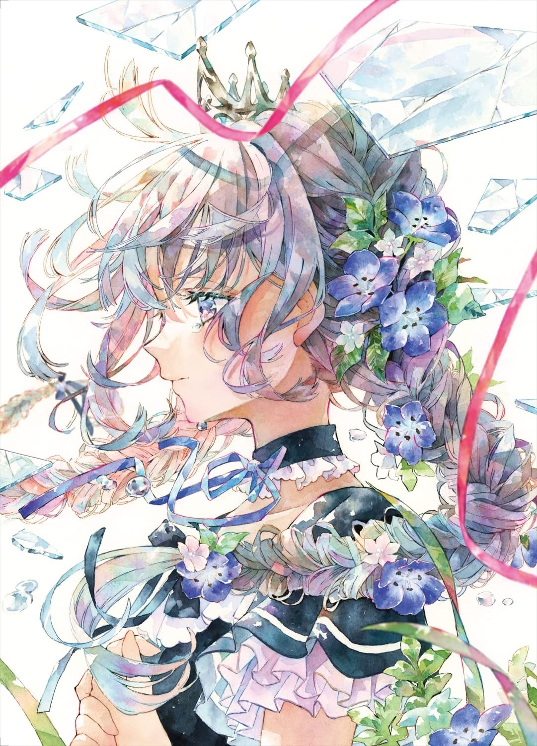 優子鈴 作品集&イラストメイキング 透明水彩で描く可憐な美少女 - yuko suzu works & illustration making: tomei suisai de egaku karen na bishojo