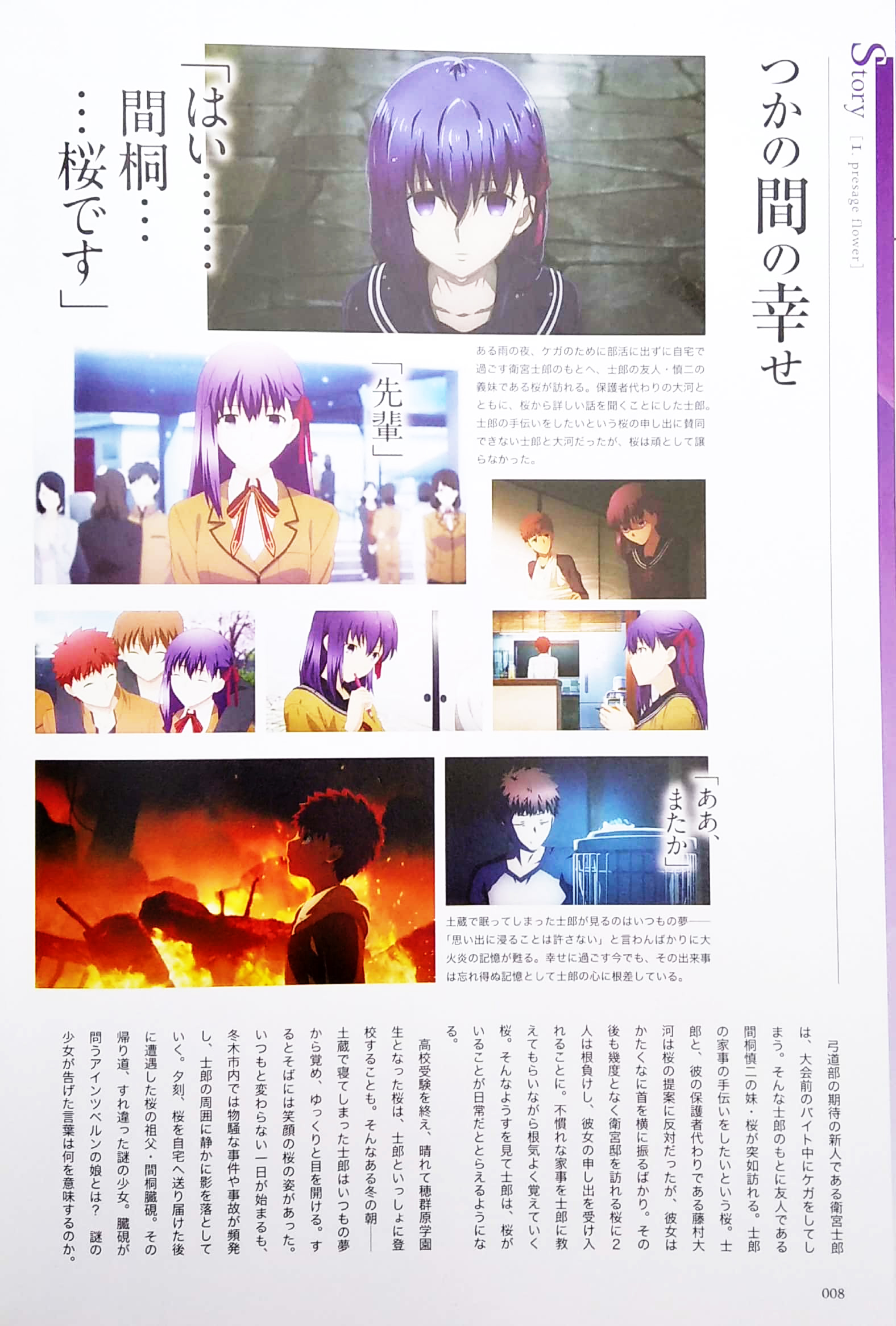 劇場版「fate/stay night [heaven's feel]」 アニメビジュアルガイド - fate/stay night heaven's feel anime visual guide