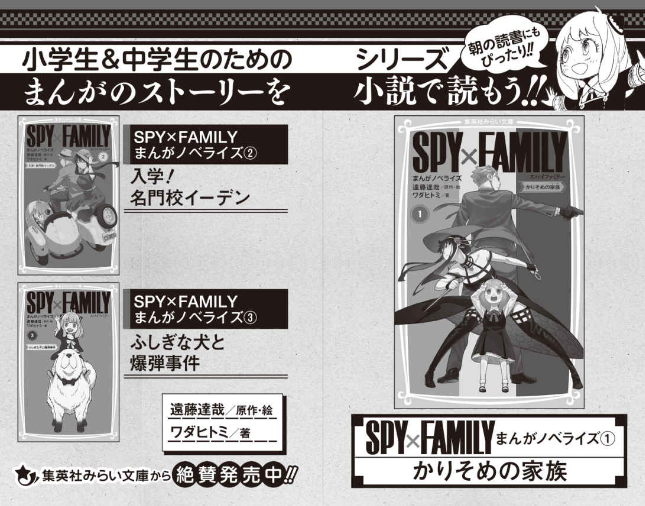 劇場版 spy×family code: white (light novel)