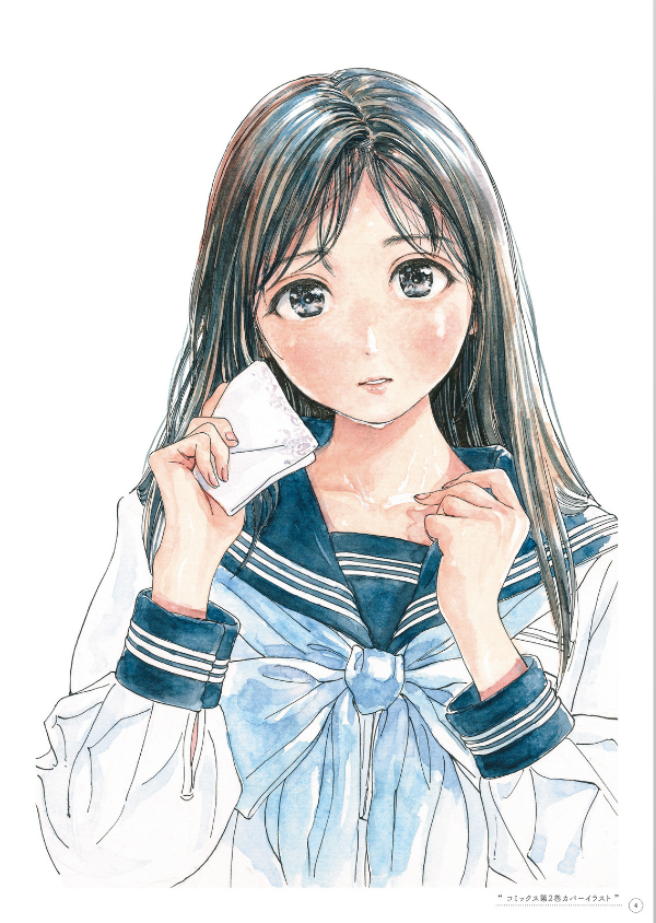 博イラスト集 ~ 明日ちゃんまでの足跡 hiro illustration art book by akebi's sailor uniform art book young jump comics