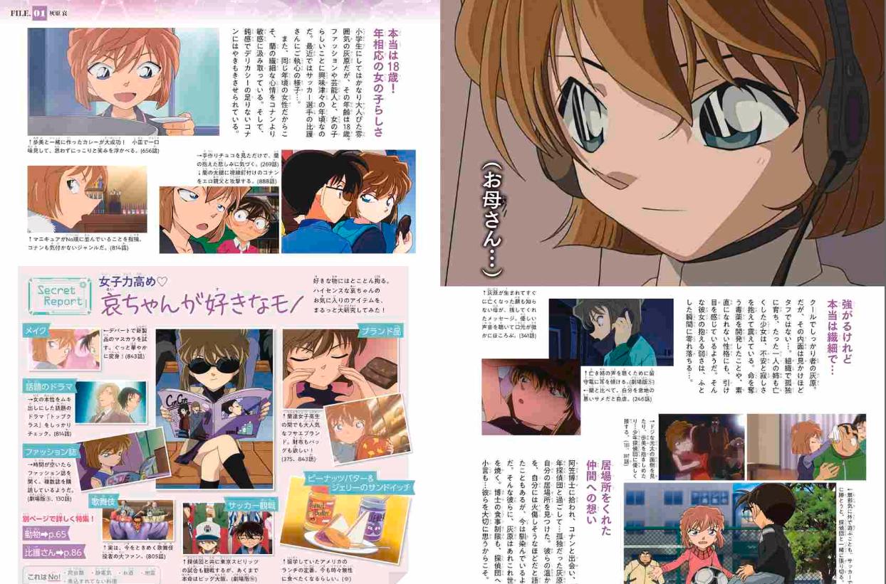 名探偵コナン 灰原 哀シークレットアーカイブス: 少年サンデーグラフィック - detective conan: secret archives ai haibara