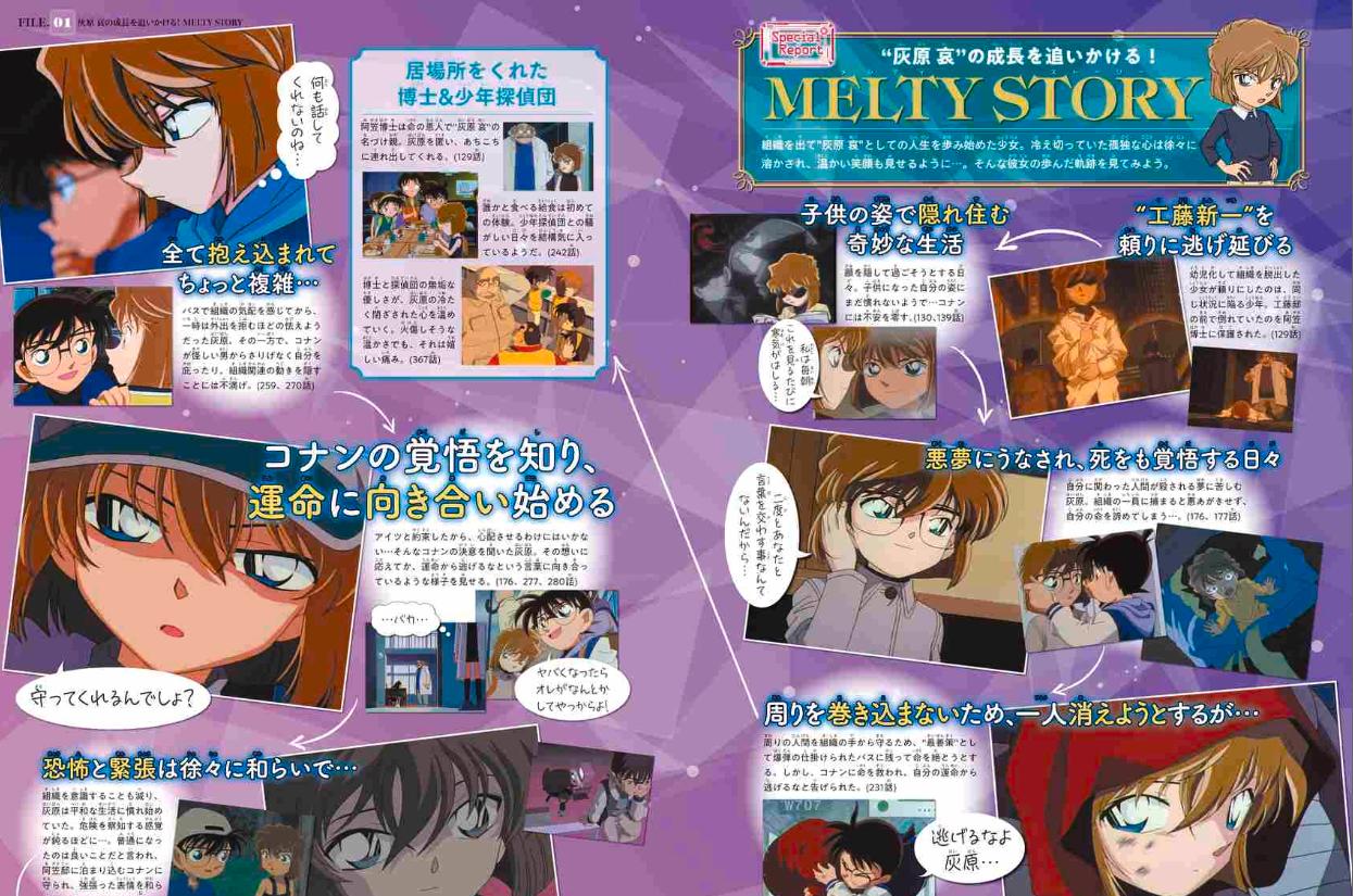名探偵コナン 灰原 哀シークレットアーカイブス: 少年サンデーグラフィック - detective conan: secret archives ai haibara