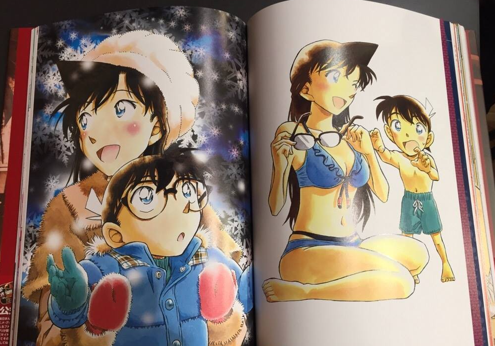 名探偵コナンカラ-イラスト全集gosho aoyama the complete mei tantei konan kara irasuto zenshu