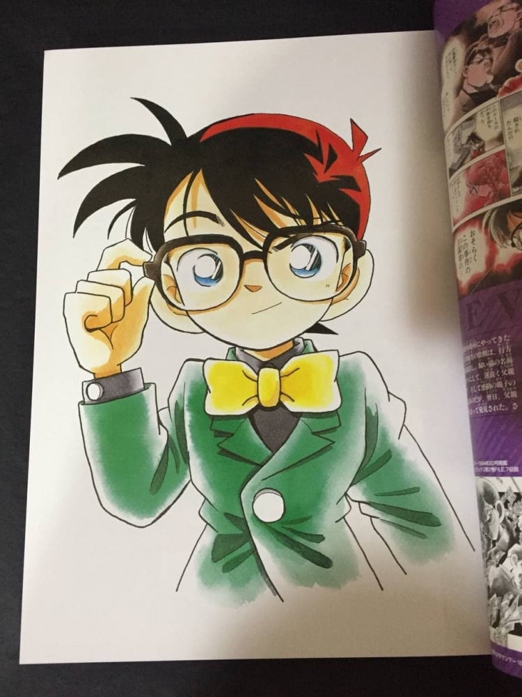 名探偵コナンカラ-イラスト全集gosho aoyama the complete mei tantei konan kara irasuto zenshu