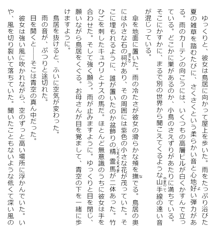 小説 天気の子 (角川文庫) shousetsu tenki no ko - weathering with you (light novel)