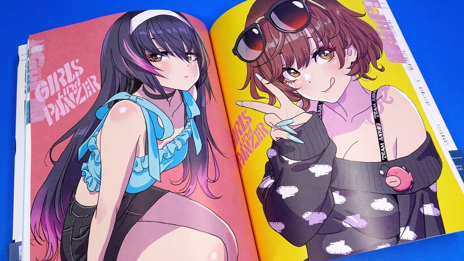 山下しゅんやの『ガールズ&パンツァー』イラストレーション2 - shunya yamashita's "girls und panzer" illustration 2