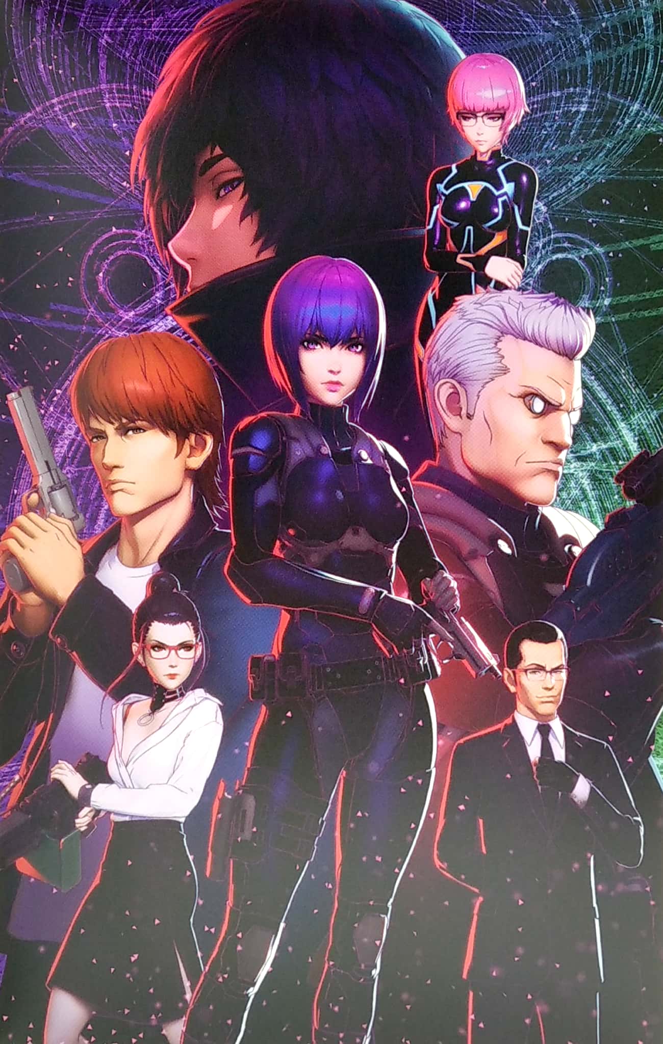 攻殻機動隊 sac_2045 art cards collection - ghost in the shell: sac_2045 - art cards collection