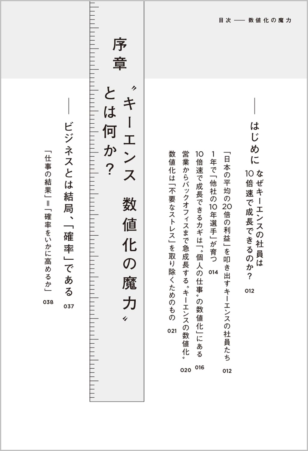 数値化の魔力 "最強企業"で学んだ「仕事ができる人」になる自己成長メソッド - suchi ka no maryoku "saikyo kigyo" de mananda "shigoto ga dekiru hito" ni naru jiko seicho method