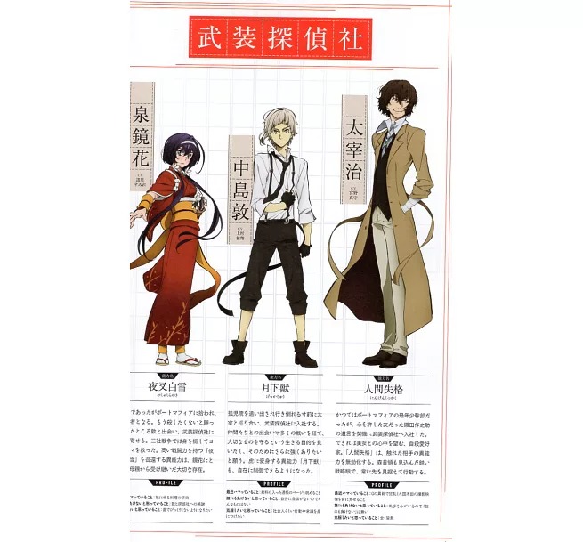 文豪ストレイドッグス 公式ガイドブック 転化録 - bungo stray dogs official guide book: tenka roku