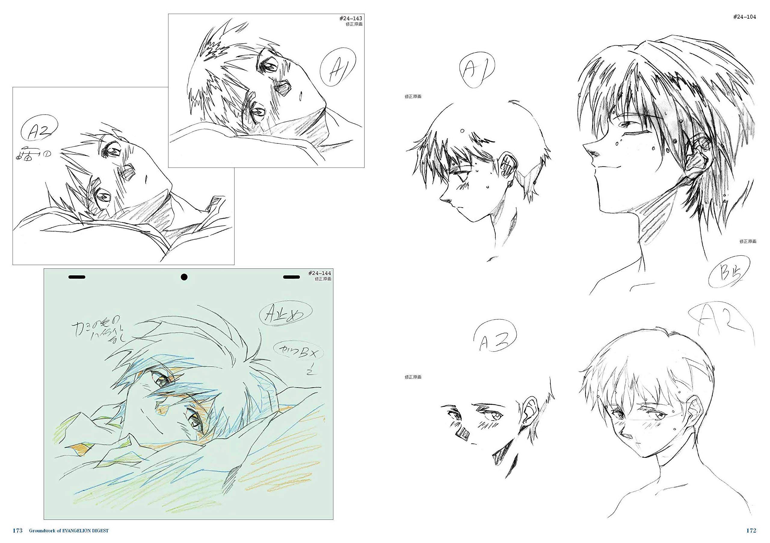 新世紀エヴァンゲリオン原画集ダイジェスト shin seiki evangerion gengashuu daijesuto