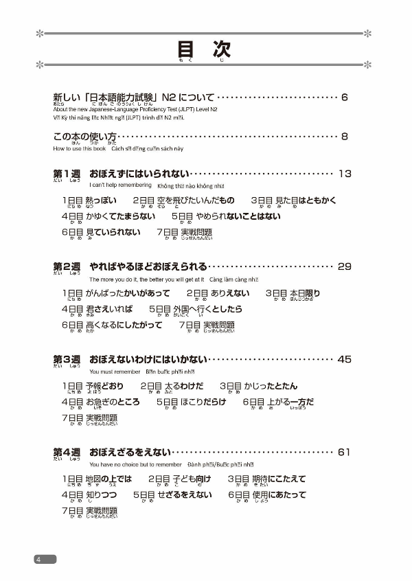 日本語総まとめ n2文法 英語・ベトナム nihongo sou matome n2 bunpou eigo. betonamu