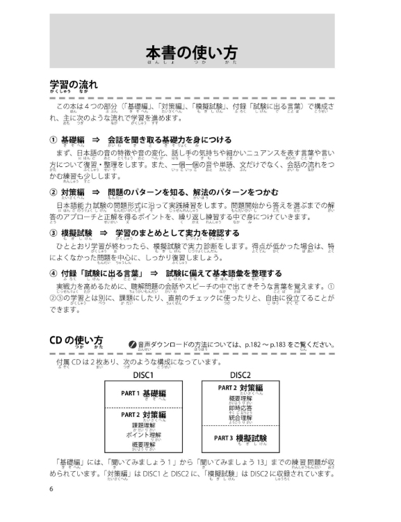 日本語能力試験 n2 聴解 必修パターン - japanese language proficiency test n2 listening compulsory pattern (jlpt/eju reading comprehension series)